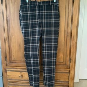 Plaid, H&M, plaid pants